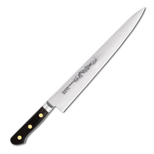 Misono Swedish Steel (Dragon Sculpture), No. 121M/9.4 inches (24 cm)